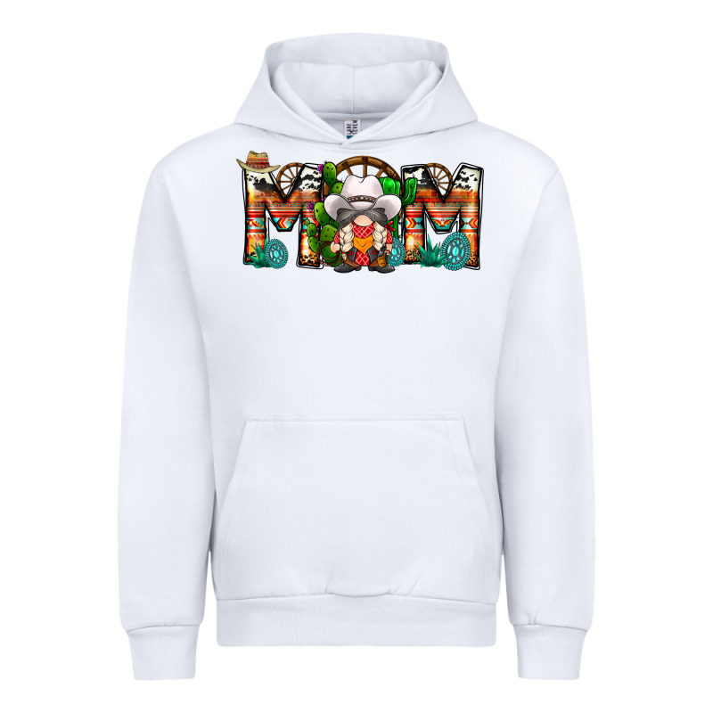 Mom Cowboy Gnome Urban Hoodie by CowhideDigitalArt | Teevron