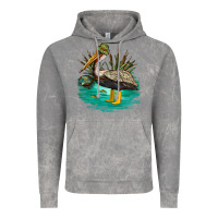 Cloud Rock fishing pelican camp Vintage Hoodie - NancyCooperArtShop