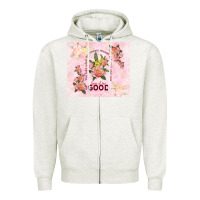 Oatmeal Heather turn it for good Zipper Hoodie - TumblerDesignByShophia