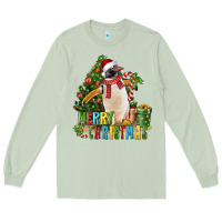 Matcha Merry Christmas Penguin Long Sleeve Tee - LillyAllenDesigns