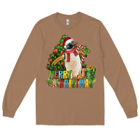 Toasted Coconut Merry Christmas Penguin Long Sleeve Tee - LillyAllenDesigns