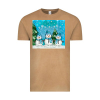 Vintage Camel snowman Vintage Tee - MaliasSmallBusiness