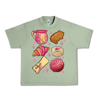 Oil Green mexican pan dulce Urban Heavy Tee - MaliasSmallBusiness
