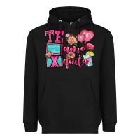 Black te amo te quila Heavyweight Hoodie - OliviaCreatesArt