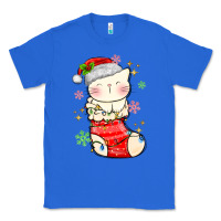 True Royal christmas cat in Classic Tee - MaliasSmallBusiness