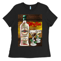 Black martini Ladies Tee - AdoDesignShop