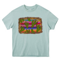 Arona cinco de mayo leopard frame Heavy Core Tee - Artiststas