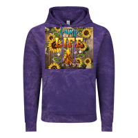 Cloud Purple camp life Vintage Hoodie - NancyCooperArtShop