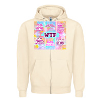 Sandshell sarcastic wtf Zipper Hoodie - TumblerDesignByShophia