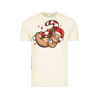 Vintage Arctic cute christmas sloth Vintage Tee - MaliasSmallBusiness