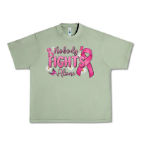 Oil Green nobody fights alone Urban Heavy Tee - MaliasSmallBusiness
