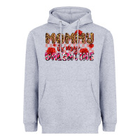 Heather Grey mommy is my valentine olıvıa Heavyweight Hoodie - OliviaCreatesArt