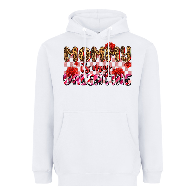 Mommy Is My Valentine Olıvıa Heavyweight Hoodie by OliviaCreatesArt | Teevron