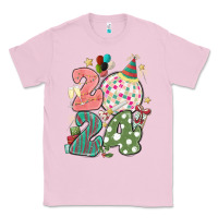 Bubblegum Pink 2024 happy new year Classic Tee - MaliasSmallBusiness