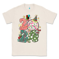 Natural 2024 happy new year Classic Tee - MaliasSmallBusiness