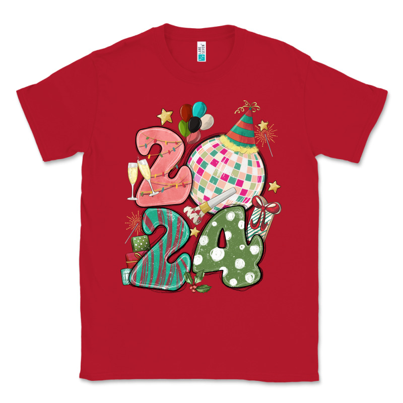 2024 Happy New Year Classic Tee by MaliasSmallBusiness | Teevron