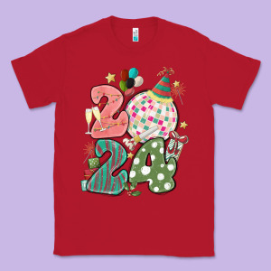 2024 Happy New Year Classic Tee Designed By Maliassmallbusiness