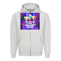 Dove Grey pour decisions make great memories Zipper Hoodie - TumblerDesignByShophia
