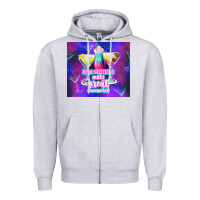 Heather Grey pour decisions make great memories Zipper Hoodie - TumblerDesignByShophia