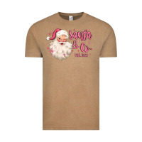 Vintage Coffee santa and co Vintage Tee - MaliasSmallBusiness