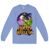 Colony Blue Hocus Croakus Frog Long Sleeve Tee - LillyAllenDesigns