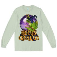 Matcha Hocus Croakus Frog Long Sleeve Tee - LillyAllenDesigns