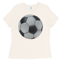Bone soccer ball Ladies Tee - JahusDesignShop