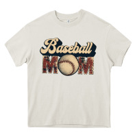 Cream baseball mom Heavy Core Tee - JahusDesignShop
