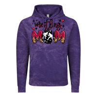 Cloud Purple wrestling mom Vintage Hoodie - MaliasSmallBusiness
