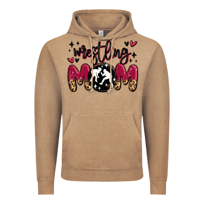 Wrestling Mom Vintage Hoodie by MaliasSmallBusiness | Teevron