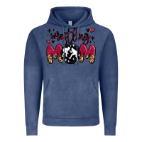 Vintage Denim wrestling mom Vintage Hoodie - MaliasSmallBusiness