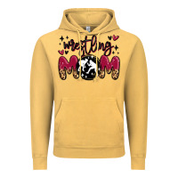 Vintage Mustard wrestling mom Vintage Hoodie - MaliasSmallBusiness