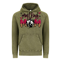 Vintage Olive wrestling mom Vintage Hoodie - MaliasSmallBusiness
