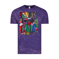Cloud Purple santas favorite cma nurse Vintage Tee - MaliasSmallBusiness