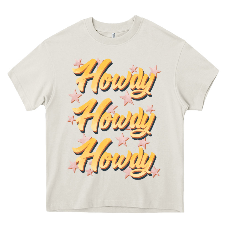 Howdy Howdy Howdy Heavy Core Tee by JahusDesignShop | Teevron