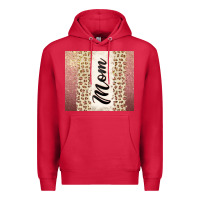 Cardinal Rose gold mom leopard glitter Premium Hoodie - CowGirlArtShop