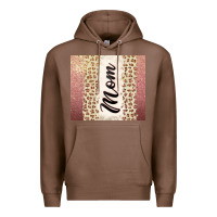 Chestnut Rose gold mom leopard glitter Premium Hoodie - CowGirlArtShop
