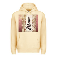 Pina Colada Rose gold mom leopard glitter Premium Hoodie - CowGirlArtShop