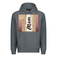 Rock Rose gold mom leopard glitter Premium Hoodie - CowGirlArtShop
