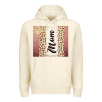 Sandshell Rose gold mom leopard glitter Premium Hoodie - CowGirlArtShop
