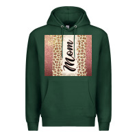 Sports Green Rose gold mom leopard glitter Premium Hoodie - CowGirlArtShop