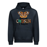 Navy You Are Chosen Religious Urban Hoodie - LillyAllenDesigns