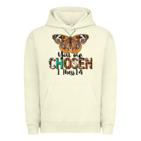 Pigment Pistachio You Are Chosen Religious Urban Hoodie - LillyAllenDesigns