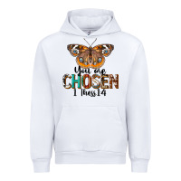 White You Are Chosen Religious Urban Hoodie - LillyAllenDesigns