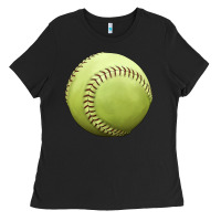 Softball Ball Ladies Tee | Teevron