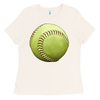 Bone softball ball Ladies Tee - JahusDesignShop