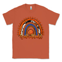 Copper Basketball Rainbow Classic Tee - RanaPortraitStore