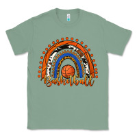 Sage Basketball Rainbow Classic Tee - RanaPortraitStore