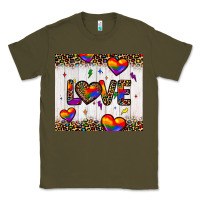 Army Green love hearts pride tumbler Classic Tee - JahusDesignShop