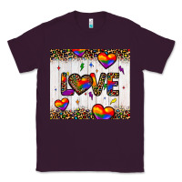 Plum love hearts pride tumbler Classic Tee - JahusDesignShop